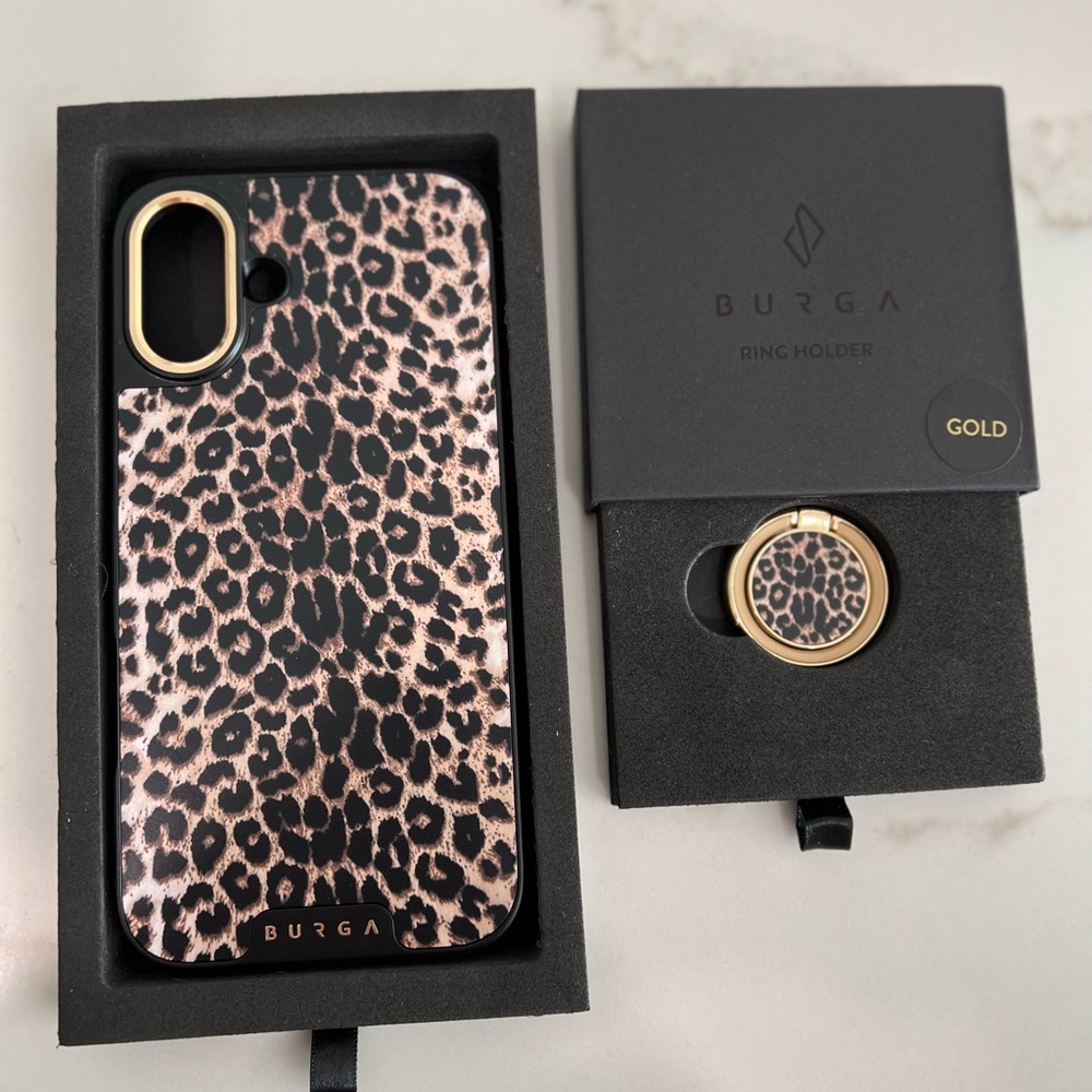 Burga IPhone 16 Plus Case with Ring Holder